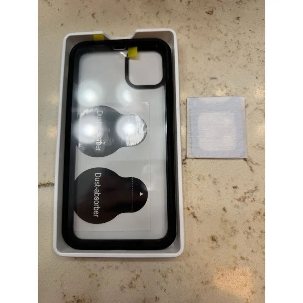 KKM iPhone 11 Pro Max Protective Phone Case Black New